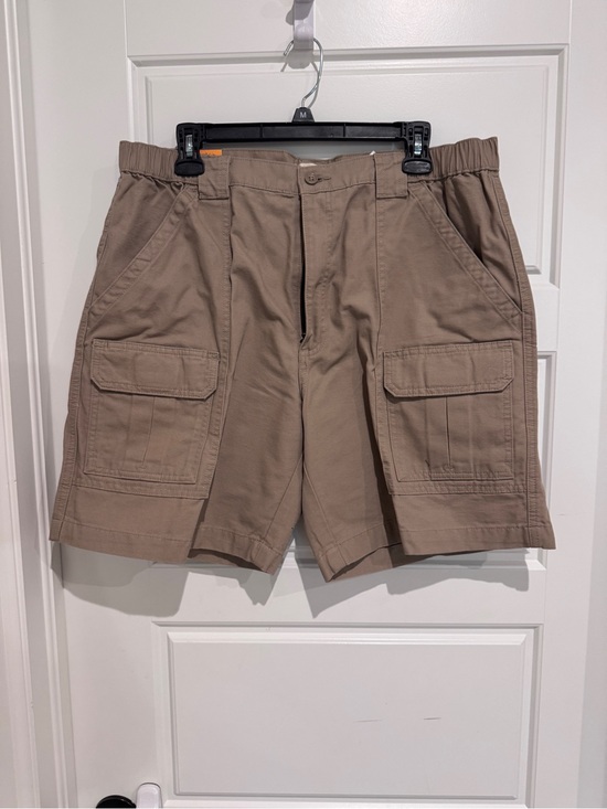Savane Other - NWT Savane Men’s Hiking Cargo Shorts Khaki Size 36 100% Cotton